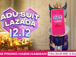 Tantang Ratu Suit dan Raih Voucher Lazada hingga Rp 130 Juta di 12.12!