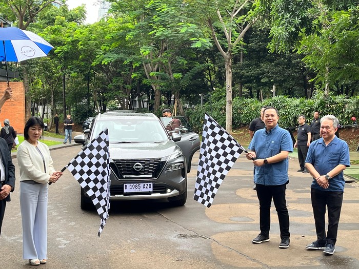 Media Drive Nissan di Senayan, Jakarta, Jumat (6/12/2024)