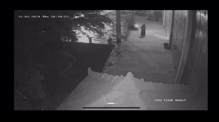 Pembuangan bayi di Magetan terekam CCTV