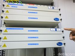 Penampakan Titik Interkoneksi Internet di Konawe Kepulauan