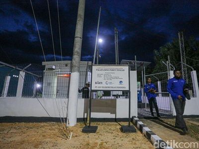 Penampakan Titik Interkoneksi Internet di Konawe Kepulauan