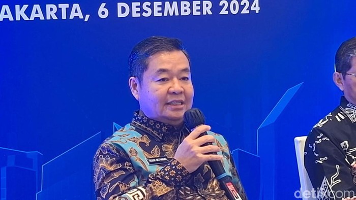 Penjabat Gubernur DKI Jakarta Teguh Setyabudi di Cikini, Jakpus (Brigitta Belia/detikcom)