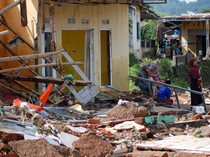 Potret Kerusakan Akibat Banjir dan Tanah Longsor di Sukabumi