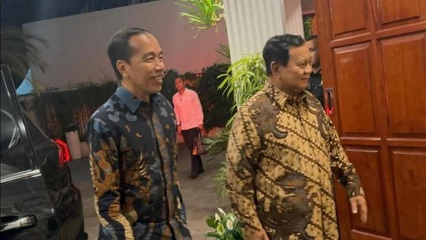 Prabowo dan Jokowi di rumah Kertanegara, Jaksel