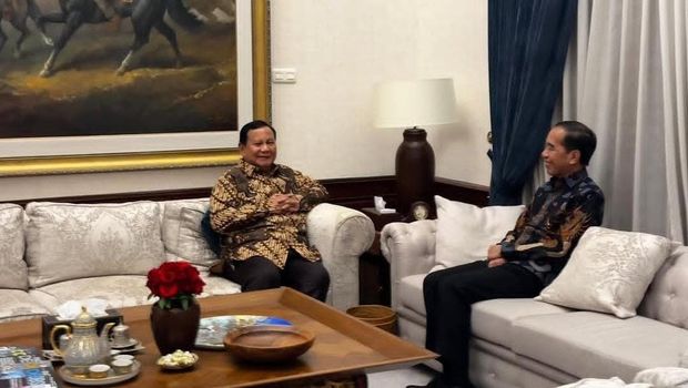 Prabowo dan Jokowi di rumah Kertanegara, Jaksel