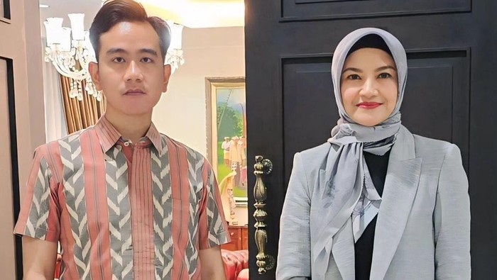 Tina Talisa mengunggah foto bersama Wapres Gibran Rakabuming Raka (dok IG Tina Talisa).