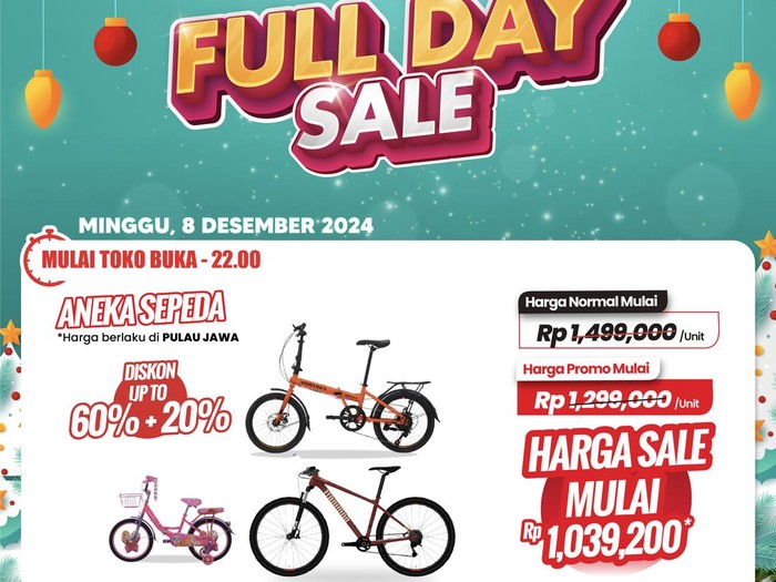 Transmart Full Day Sale-Sepeda