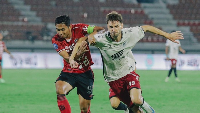 Bali United vs PSM Makassar di Stadion Kapten I Wayan Dipta, Sabtu (7/12/2024).