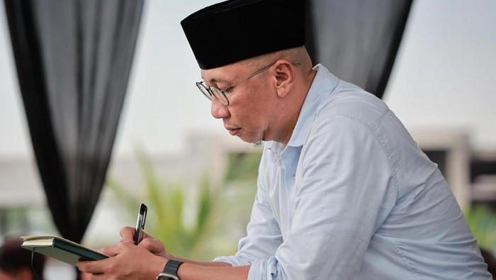 Calon Gubernur Lampung Rahmat mirzani Djausal.