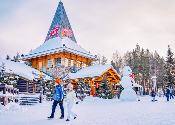 Desa Sinterklas di Rovaniemi, Finlandia