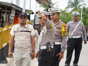 Jembatan Sungai Rokan di Rohul Kritis, Ini Langkah Ditlantas-PUPR Riau