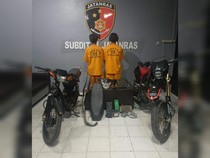 2 Pria di Bangka Nekat Curi Motor untuk Beli Sabu, Kendaraan Dijual Kiloan
