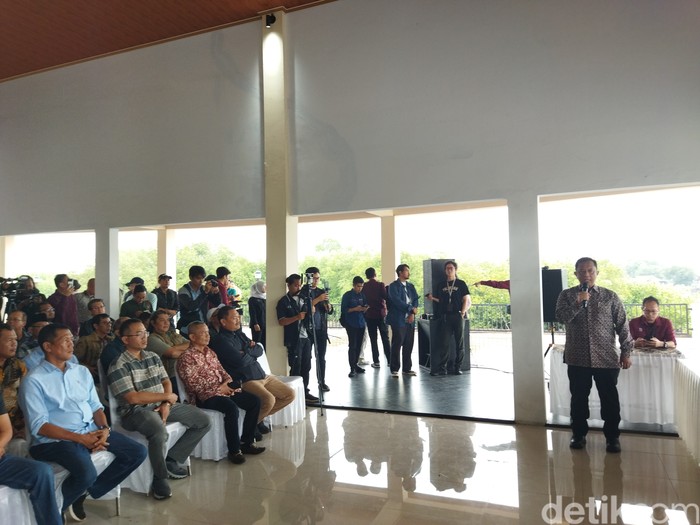 Estate Management Director Agung Sedayu Group, Restu Mahesa. (Kurniawan Fadilah/detikcom)