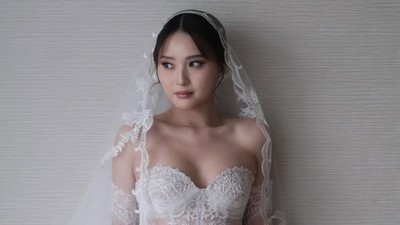 7 Penampilan Nita Vior Bak Princess saat Dinikahi Vincent Kosasih