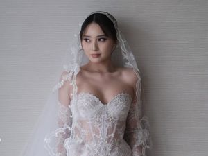 7 Penampilan Nita Vior Bak Princess saat Dinikahi Vincent Kosasih