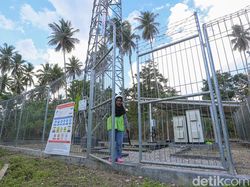 Intip Perawatan BTS di Konawe Kepulauan