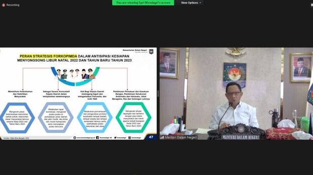 Mendagri Tito memaparkan evaluasi Pj Kepala Daerah