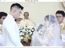 Momen Tawa Haru Vior dan Vincent di Altar Pernikahan
