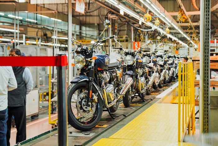 Pabrik Royal Enfield.
