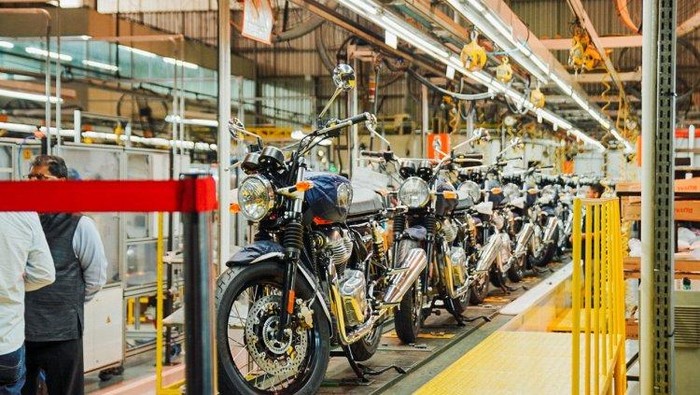 Pabrik Royal Enfield.