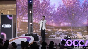 Akhirnya bisa dengerin suara Paul Kim live! Merinding!