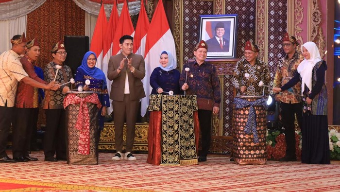 Pemprov Sumsel launching Calendar of Event 2025 di Griya Agung.