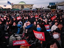 Demo Besar-besaran, 150.000 Demonstran Tuntut Presiden Korsel Mundur