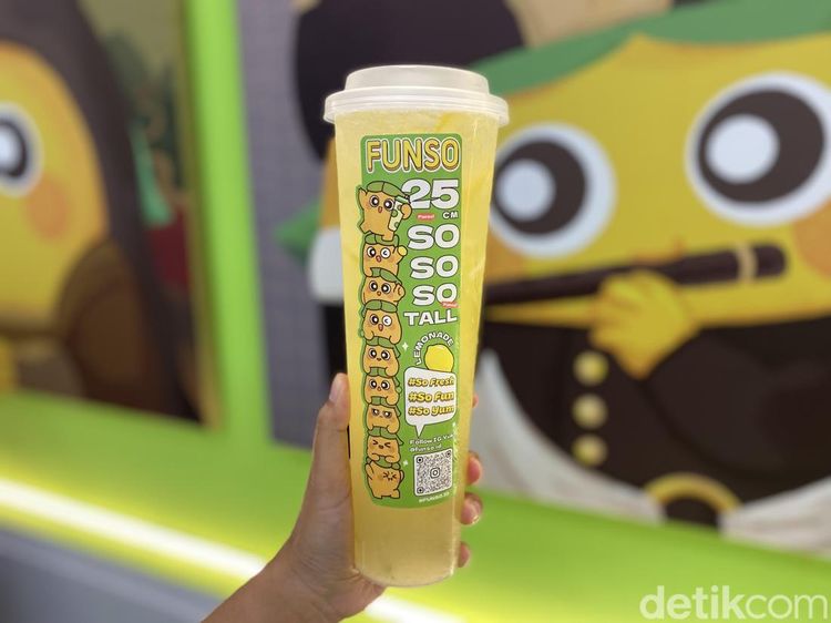 Slurpp! Minuman Lemon 1 Liter hingga Ubi Brulee Es Krim Boba di Sini