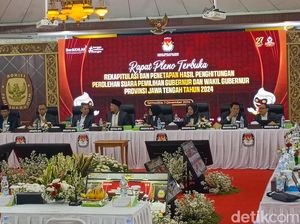 Rekapitulasi Pilkada Jateng: Luthfi-Yasin Unggul di 32 Kabupaten/Kota