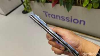 Penampakannya ketika dilipat. Foto: Fyk/detikinet