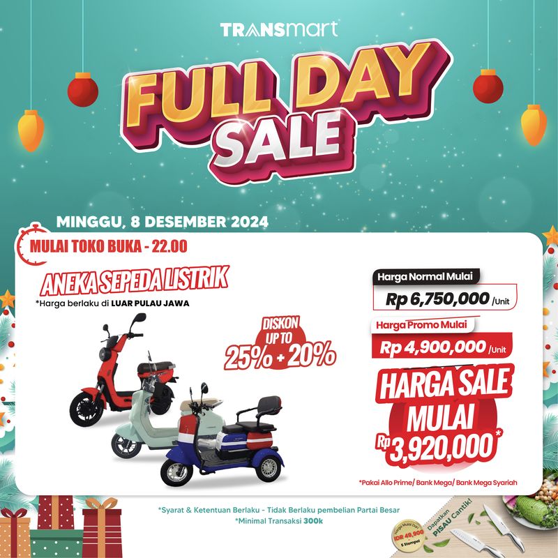 Transmart Full Day Sale 8 Desember 2024
