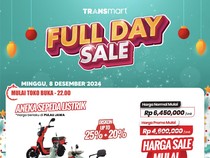 Beli Sepeda Listrik Hemat hingga Rp 2,7 Jutaan di Transmart Full Day Sale