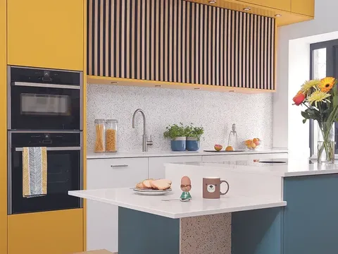 Wall panel di dapur