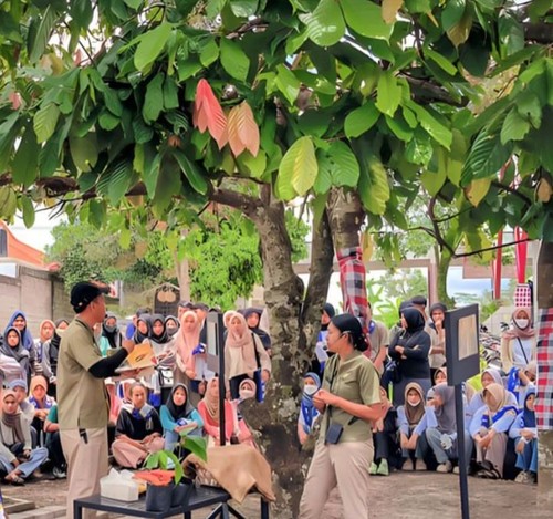 Wisata edukasi cokelat di Cocoa Land Bali, Desa Mekarsari, Kecamatan Baturiti, Tabanan. (Dok. Instagram @bali.cocoaland)