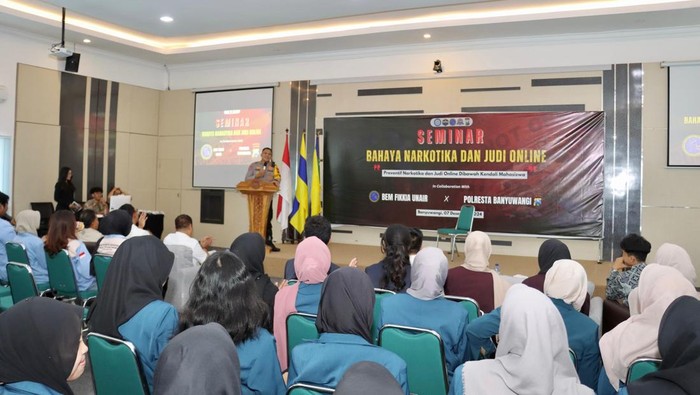 Bahaya Narkoba-Cegah Judi Online di Kampus Digalakkan Polisi Banyuwangi