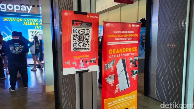 Indonesia Game Festival 2024 akan berakhir hari ini, Minggu, 8 Desember 2024. Para pengunjung yang datang, punya kesempatan membawa pulang PS5 dan hadiah menarik lainnya secara gratis.