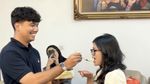 Frans Faisal Lamar Kekasih, Ini Momennya Saat Kulineran Bareng
