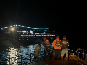Kapal Bawa 231 Penumpang Tabrak Pulau di Halsel gegara Kemudi Rusak