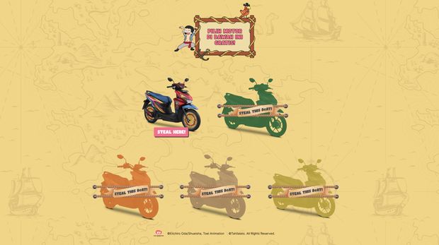 Honda Beat x One Piece Tahilalats