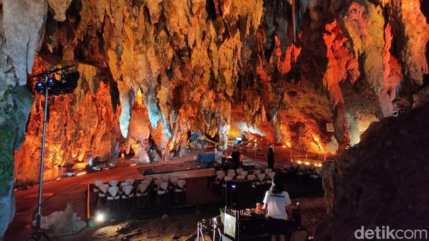 Inilah 'Gema Tabuhan', Konser Musik dalam Gua di Pacitan