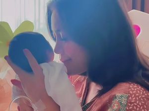 Video: Ekspresi Bahagia Jedar yang Akhirnya Bisa Gendong Sang Putri