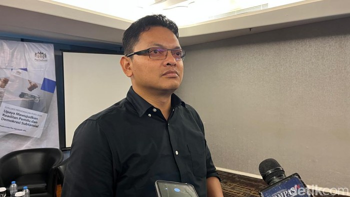 Juru bicara Mahkamah Konstitusi (MK) Fajar Laksono (Rumondang/detikcom)