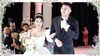 Pasangan beda profesi ini mengucap janji sehidup semati di Gereja St. Matius, Bintaro, Tangerang Selatan, Sabtu (7/12/2024). Foto: dok. Channel YouTube Nita Vior