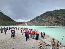 Objek Wisata Kawah Putih Ciwidey Bersiap Sambut Libur Nataru