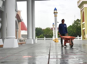 Pemkab Kediri Revitalisasi Masjid An-Nur Pare Tahap Pertama