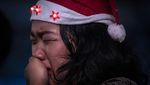 Potret Jemaat Padati Perayaan Natal Gereja Tiberias di GBK