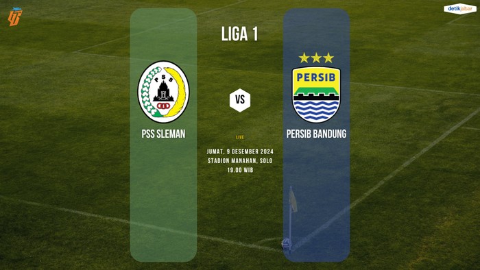 PSS Sleman vs Persib Bandung.
