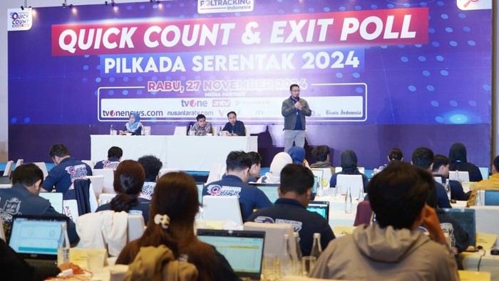 QC Poltracking Indonesia 27 November lalu