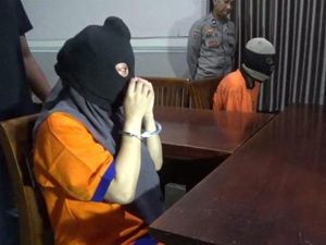 Sejoli Pembuang Bayi di Gzebo Sukomoro Magetan Ditangkap