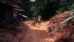 Sempat Tertutup Longsor, Kini Jalan Sigaranten Sukabumi Sudah Bisa Dilalui